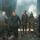 Alex Høgh as Ivar, Marco Ilsø as Hvitserk (Photo: Jonathan Hession)